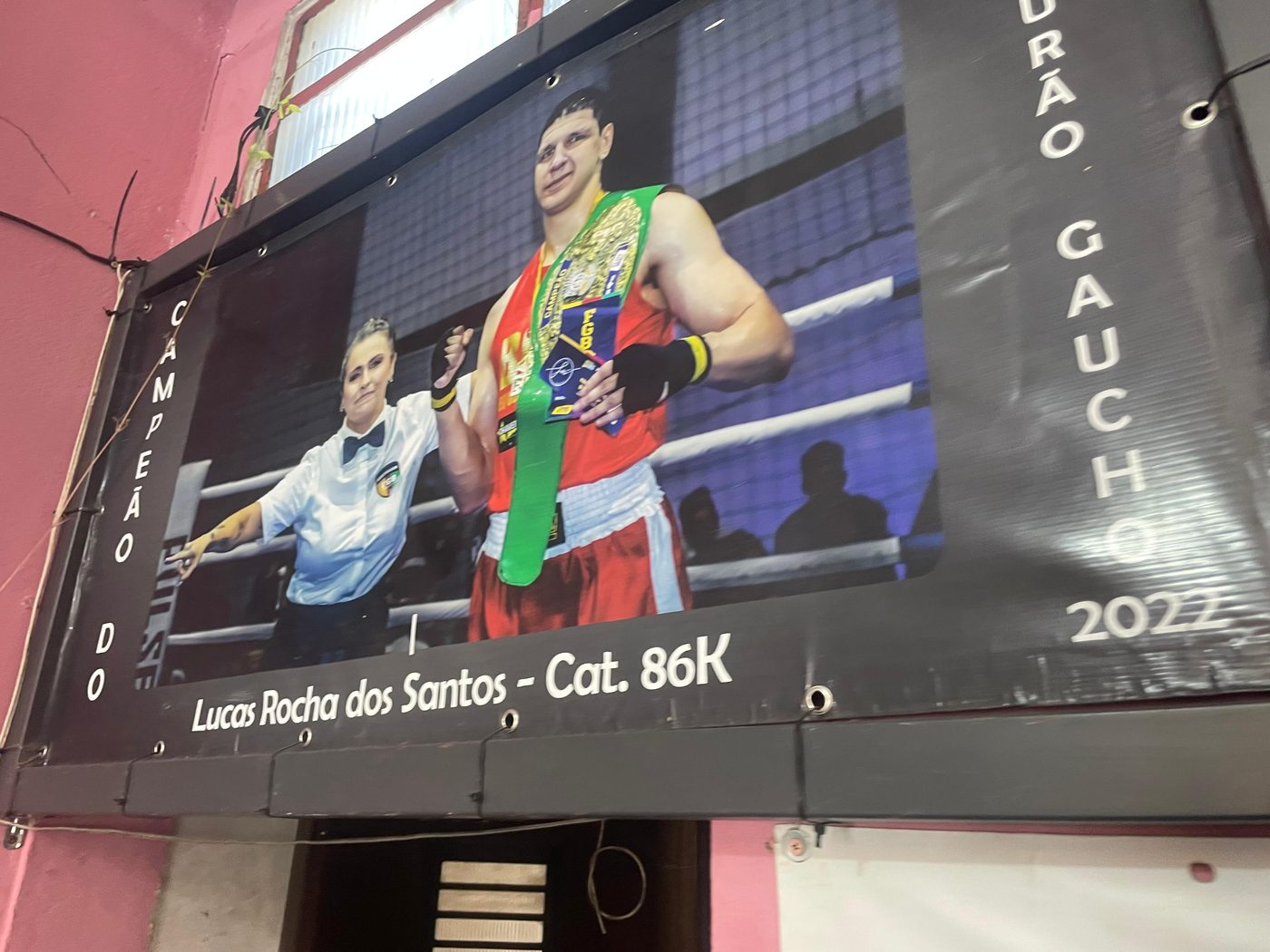 Lucas Rocha dos Santos campeão gaúcho 2022 categoria 86kg