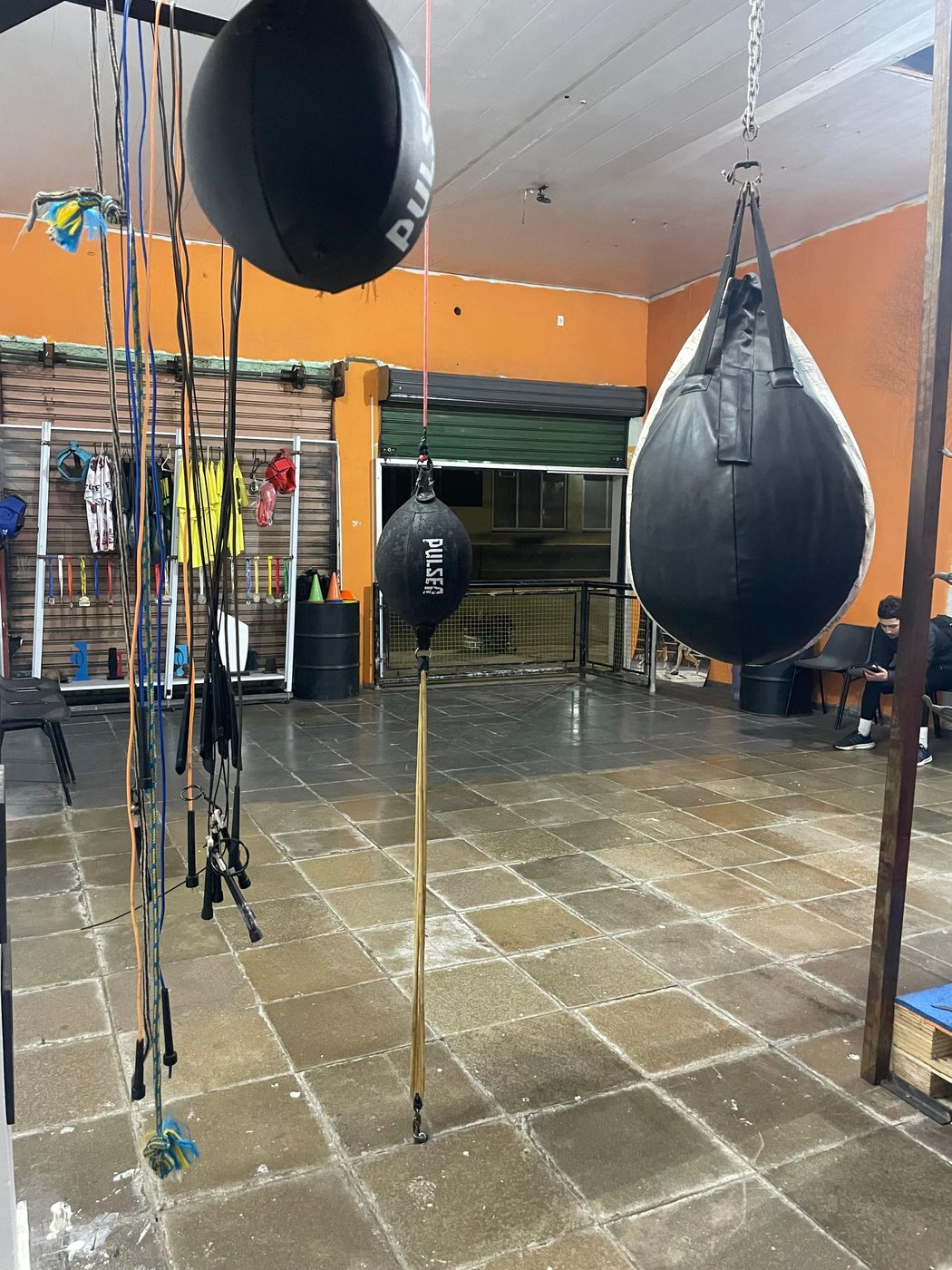 Speed bag e pera de velocidade